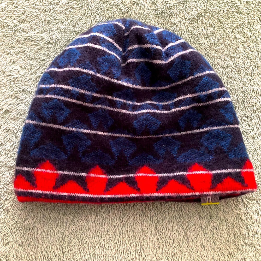 Smartwool merino wool baby toddler reversible winter hat